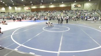 54 lbs Consi Of 8 #2 - Beau Bakkie, Yuba Sutter Combat vs Tanner Houck, Oroville Rattlers