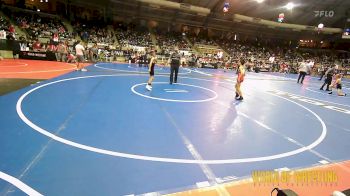 61 lbs Consi Of 8 #2 - Jaxton Coyer, Michigan West vs Rodolfo Jose Cabrera, Art In Motion Wrestling