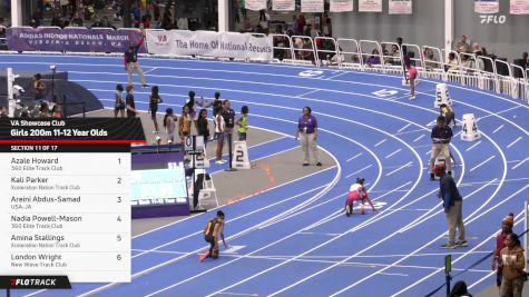 Youth Girls' 200m 11-12 Year Old Division, Finals 11