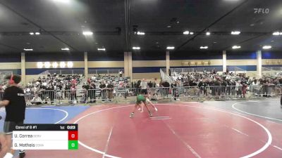 109 lbs Consi Of 8 #1 - Uriah Correa, Servite HS vs Gavin Matheis, Coral Shores