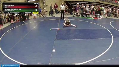 64 lbs Quarterfinal - Riggs Pay, JWC vs Stetson Teeples, Elite Wrestling