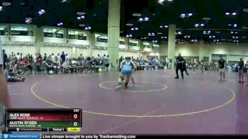220 lbs Champ Round 1 (16 Team) - Alex Rose, Terre Haute South (1) vs Austin Ryder, Rootstown Raiders