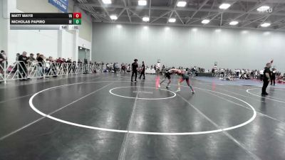 132 lbs Consi Of 32 #1 - Matt Mayr, VA vs Nicholas Papiro, DE