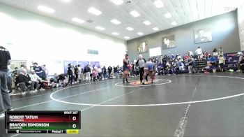 285 lbs Champ. Round 2 - Brayden Edmonson, Blackman vs Robert Tatum, Tullahoma