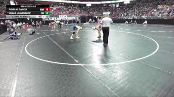 D1-138 lbs Cons. Round 2 - Rojelio Garcia, Kenosha Bradford vs Jonas Longsdorf, River Falls