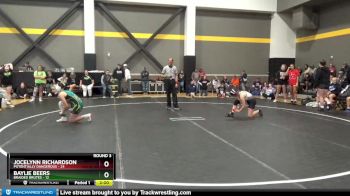 136 lbs Round 3 (6 Team) - Jocelynn Richardson, Potentially Dangerous vs Baylie Beers, Braided Brutes