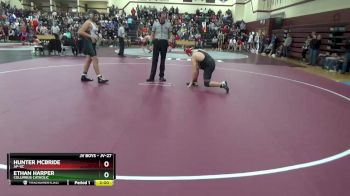 JV-27 lbs Cons. Semi - Ethan Harper, Columbus Catholic vs Hunter McBride, AP-GC