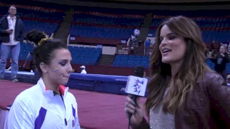 Rheagan Courville on her all around win at the metroplex challenge