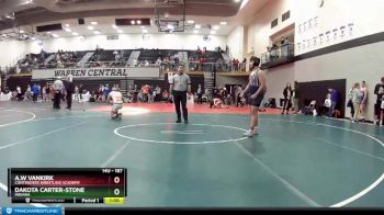 187 lbs Semifinal - A.w VanKirk, Contenders Wrestling Academy vs Dakota Carter-Stone, Indiana