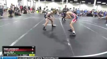 126 lbs Round 1 (8 Team) - Blase Mele, Iron Horse Blue vs Rudy Antonucci, U2 Upstate Uprising