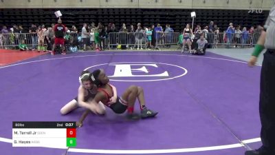 80 lbs Quarterfinal - Miguel Terrell Jr, Odenton vs Gino Hayes, Webster