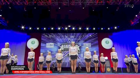Outlaws Allstars - Diamonds [2025 L5 International Open Small Coed Finals] 2025 The Cheerleading Worlds