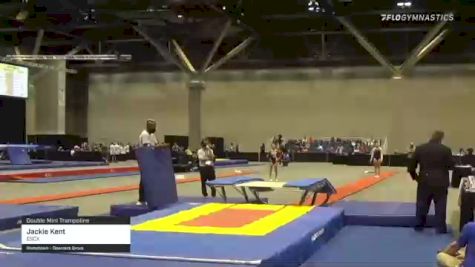 Jackie Kent - Double Mini Trampoline, ESCX - 2021 USA Gymnastics Championships