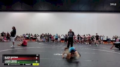 84 lbs Round 7 (10 Team) - Slate Bayona, Gotcha vs Caden Biggs, Pedraza Wrestling