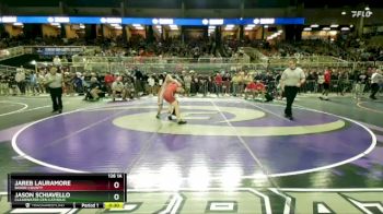 126 1A 5th Place Match - JASON SCHIAVELLO, Clearwater Cen Catholic vs Jareb Lauramore, Baker County
