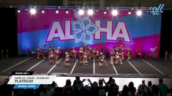 FAME All Stars - Roanoke - Platinum [2025 L3 Junior Day 1] 2025 Aloha Concord Showdown