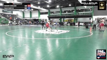 132 kg Quarterfinal - Mason Carlson, Sanderson Wrestling Academy vs Dale Gant III, Michigan Premier WC