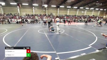 120 lbs Semifinal - Jordan Duran, Viking Wrestling vs Vonn Fenn, Grindhouse WC