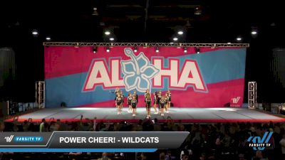 Power Cheer! - Wildcats [2022 L1.1 Junior - PREP - D2 Day 1] 2022 Aloha Reach The Beach: Daytona Beach Showdown - DI/DII