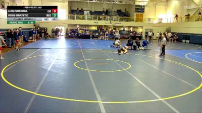 141 lbs Champ. Round 2 - Ross Bratetic, Iowa Western Community College vs Liam Sherrill, Carl Albert State