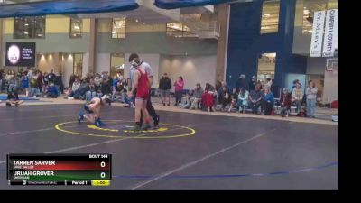 108 lbs Round 3 - Tarren Sarver, Sage Valley vs Urijah Grover, Sheridan