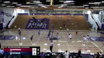 Replay: Whitman vs Chapman | Sep 5 @ 10 AM