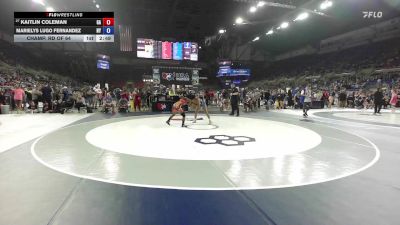 105 lbs Champ. Rd Of 64 - Kaitlin Coleman, GA vs Marielys Lugo Fernandez, NY