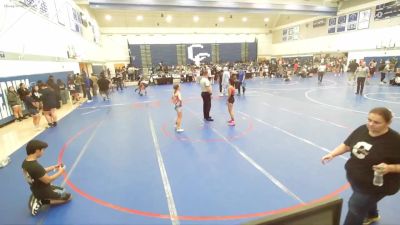 100 lbs Semifinal - Madi Emigh, Long Beach Wilson vs Gabriela Martinez, Santa Ana Wrestling Club