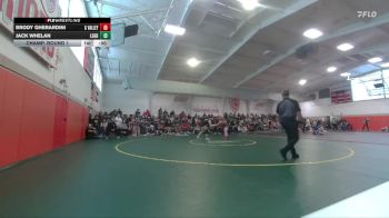106 lbs Cons. Round 4 - Jack Whelan, Legend vs Brody Gherardini, Grand Valley