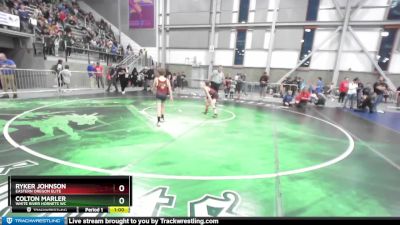 70 lbs Quarterfinal - Colton Marler, White River Hornets WC vs Ryker Johnson, Eastern Oregon Elite