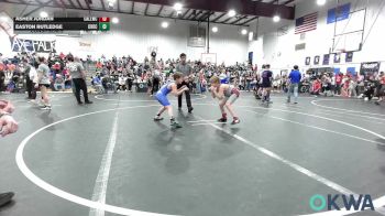 83 lbs Consolation - Asher Jordan, Carl Albert vs Easton Rutledge, Choctaw Ironman