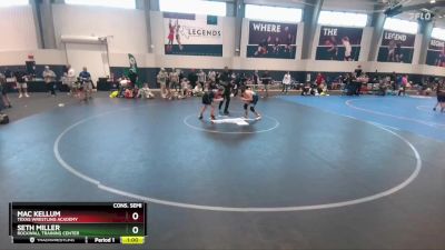 120 lbs Cons. Semi - Seth Miller, Rockwall Training Center vs Mac Kellum, Texas Wrestling Academy