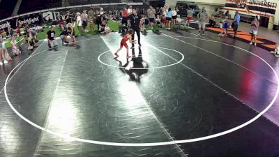 41.7-43 lbs Champ. Round 3 - Brantley Fresquez, Idaho vs Kolt Van Orden, Idaho