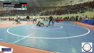 88 lbs Consi Of 16 #1 - Rafe Alexander, Bridge Creek Wrestling vs Kaegan Taylor, Southmoore SaberCats Wrestling