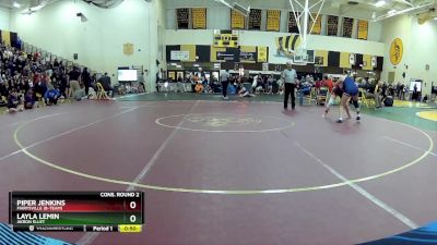 130 lbs Cons. Round 2 - Piper Jenkins, Marysville (B-Team) vs Layla Lemin, Akron Ellet