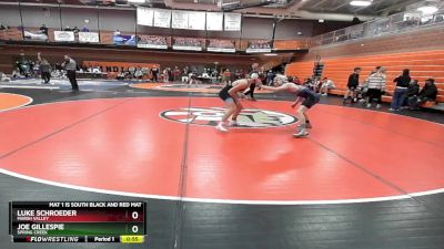 120 lbs Cons. Round 5 - Luke Schroeder, Marsh Valley vs Joe Gillespie, Spring Creek