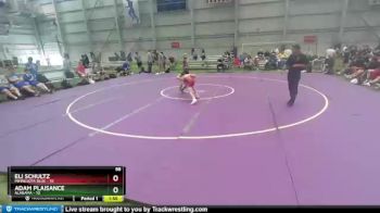 88 lbs Semis & 1st Wrestleback (8 Team) - Eli Schultz, Minnesota Blue vs Adam Plaisance, Alabama