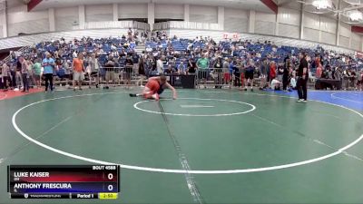 165 lbs Cons. Round 3 - Luke Kaiser, OH vs Anthony Frescura, IL