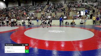 90 lbs Round Of 16 - Grant Dait, Teknique Wrestling vs Carson Brown, Grindhouse Wrestling