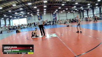 92 lbs Rd# 9- 2:15pm Saturday Final Pool - Giovanni Acevedo, Florida Elite vs Landon Wilson, Rebellion