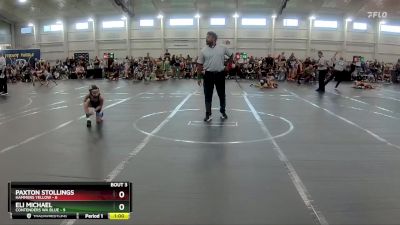 60 lbs Round 1 (8 Team) - Eli Michael, Contenders WA Blue vs Paxton Stollings, Hammers Yellow