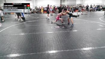113 lbs Cons. Round 2 - Liam Kenney, The Storm Wrestling Center vs Luis Lugo Ricciuti, Longwood Wrestling Club