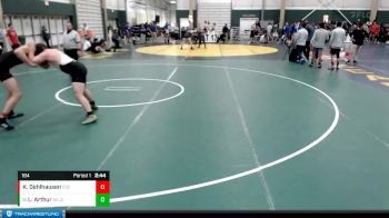 184 lbs Quarterfinal - Lucas Arthur, Northeastern Junior College vs Keegan Gehlhausen, Chadron State