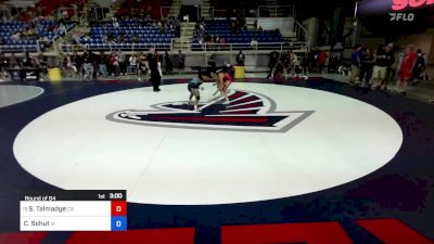 120 lbs Round Of 64 - Savannah Talmadge, CA vs Cora Schut, IA