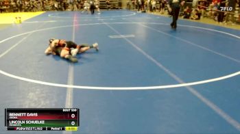 84 lbs Cons. Round 2 - Lincoln Schuelke, Minneota vs Bennett Davis, Anoka