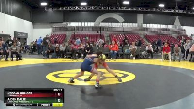 85 lbs Quarterfinals (8 Team) - Aiden DAlie, LAW/Crass Wrestling vs Keegan Kruger, Team Ohio