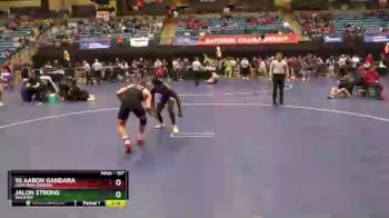 157 lbs Champ. Round 1 - Jalon Strong, Waldorf vs 10 Aaron Gandara, Southern Oregon