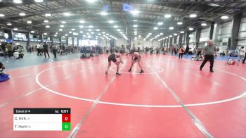 112 lbs Consi Of 4 - Caleb Kirk, LA vs Tanner Hunt, GA