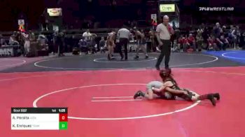 42 lbs Quarterfinal - Anaiah Peralta, Lockjaw WC vs Kemp Enriquez, Team Texas