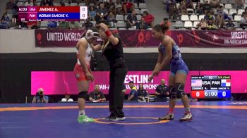 50 kg Quarterfinal - Audrey Jimenez, USA vs Yorlenis Moran, PAN